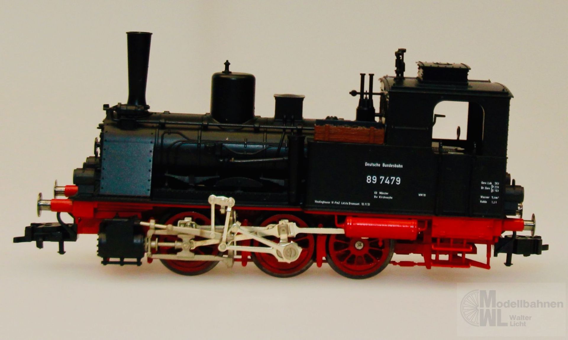 Fleischmann 4011 - Feischmann - Dampflok BR 89 7473 DB H0/GL